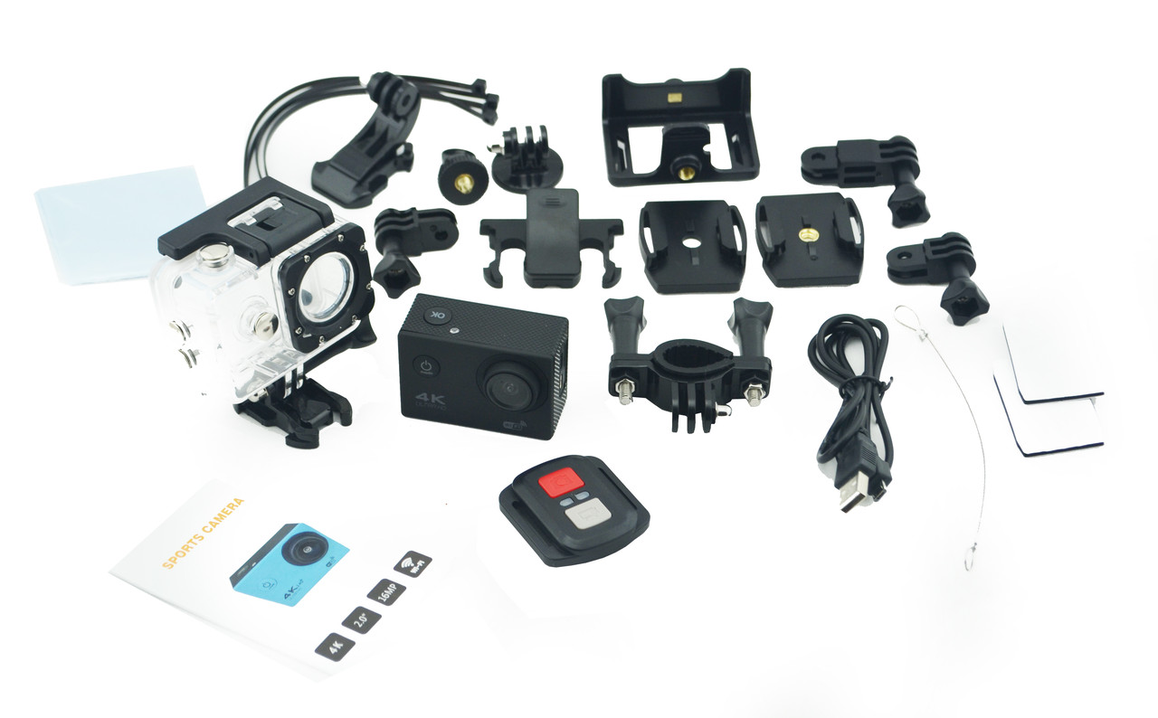 Экшн камера с пультом водонепроницаемая UKC 4K DVR SPORT S3R Wi Fi (4185)