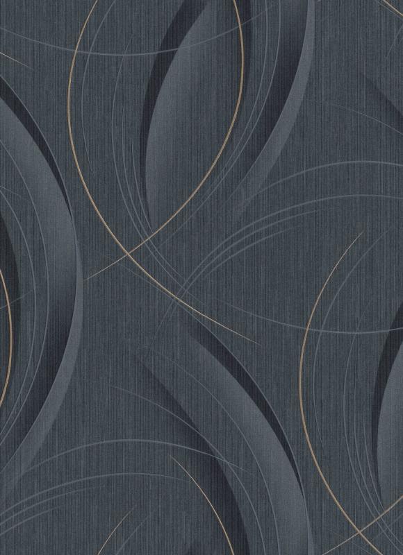 Виниловые обои на флизелиновой основе Erismann Fashion for Walls 3 12098-15 Черный
