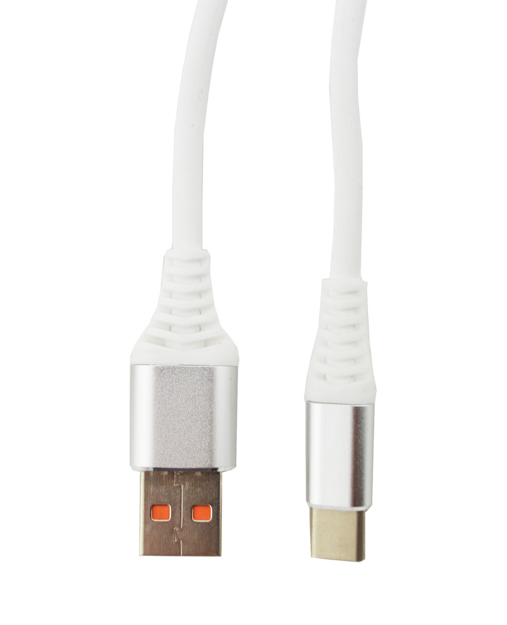 Кабель зарядний PWE Soft Touch USB - Type C 2.1A 1 m White (hub_np2_1421_1)