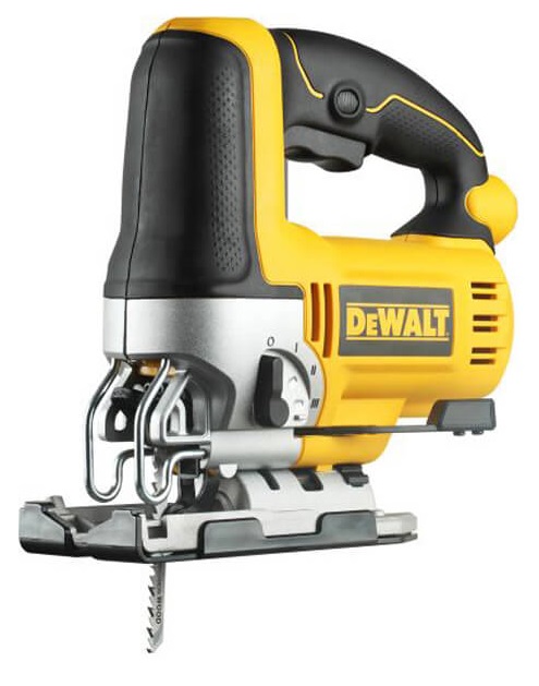 Електролобзик Dewalt DW349 500 Вт., різ 75 мм., Замок. рукоятка (6498137)