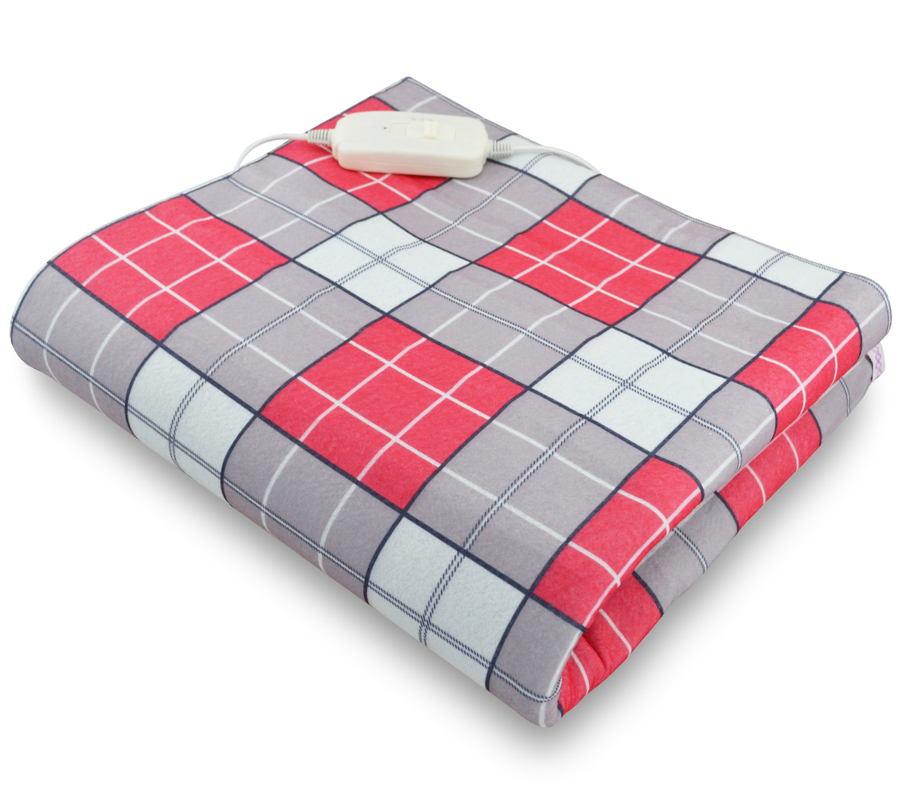 Електроковдра Warm Home NS-IB2 2 температурних режими 160x120 см Red-Grey (3_02521)