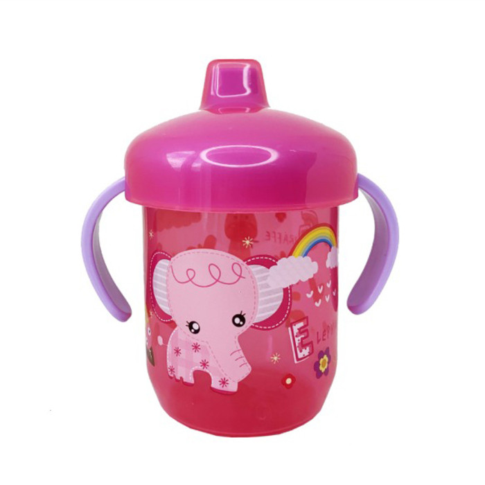 Поильник детский Mega Zayka MGZ-0305 (Pink) Слоник 200 мл