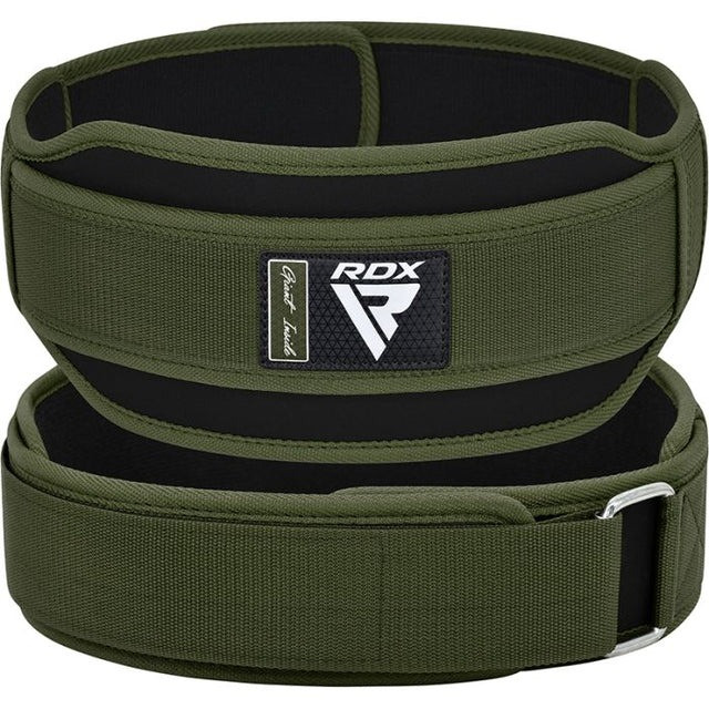 Пояс для важкої атлетики RDX RX5 Double Belt Army Green S