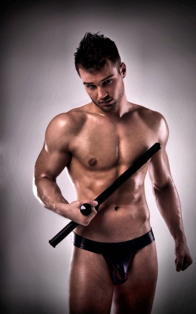 Чоловічі труси Passion 008 THONG S/M Чорний (PSM0082)