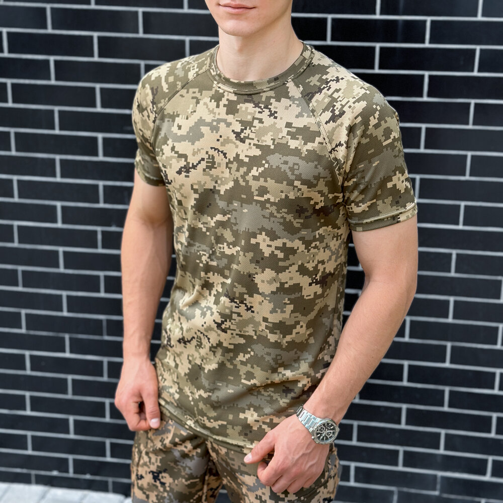 Футболка мужская Pobedov Ergo 366540 XXL Пиксель (00000006309)