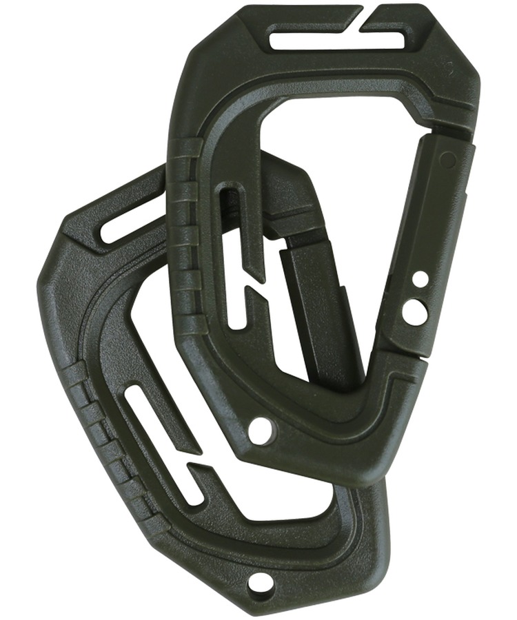 Карабін Kombat UK Spec-Ops Carabiner Оливковий (1000-kb-soc-olgr)