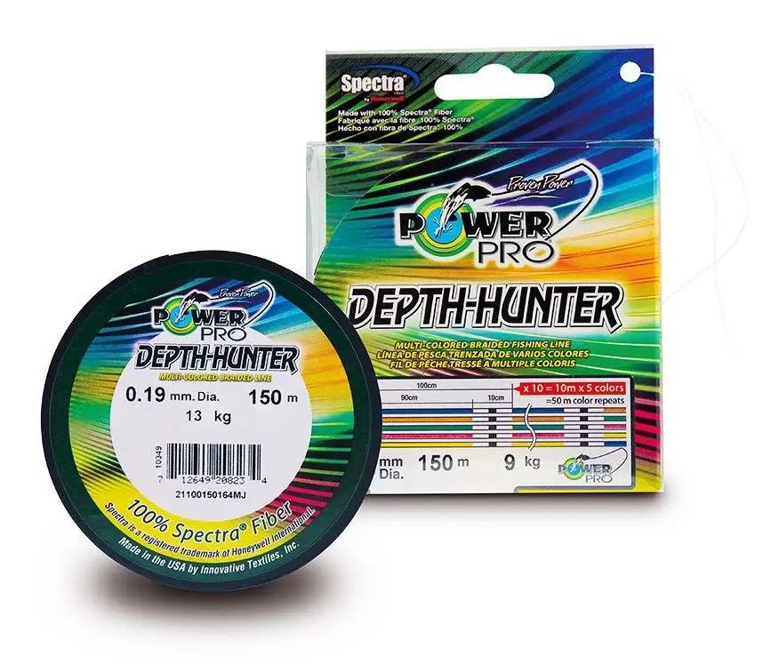 Шнур Power Pro Depth-Hunter Multi Color 150m 0.10mm 11lb/5.0kg (1013-2266.78.59)