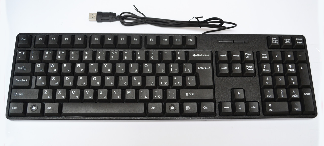 Клавіатура провідна USB H-880 Blaok Antelope Black (np2_0766)