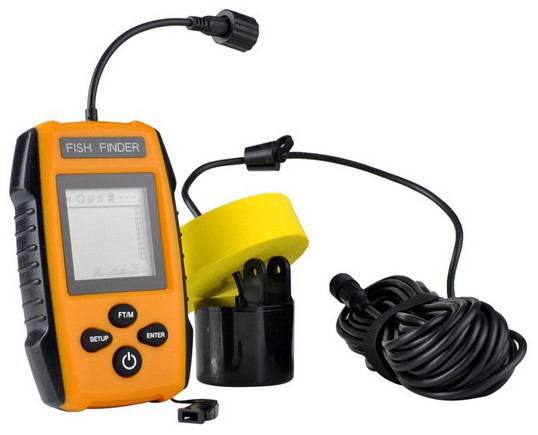 Эхолот рыболовный Fish Finder TL88 Yellow (3_01297)