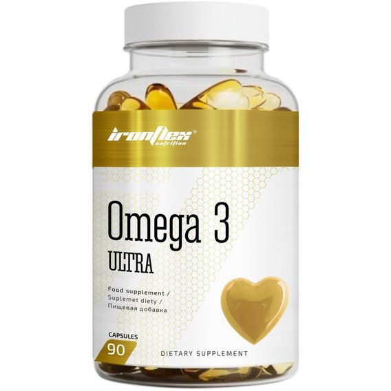 Омега для спорта IronFlex Omega 3 Ultra 90 Caps