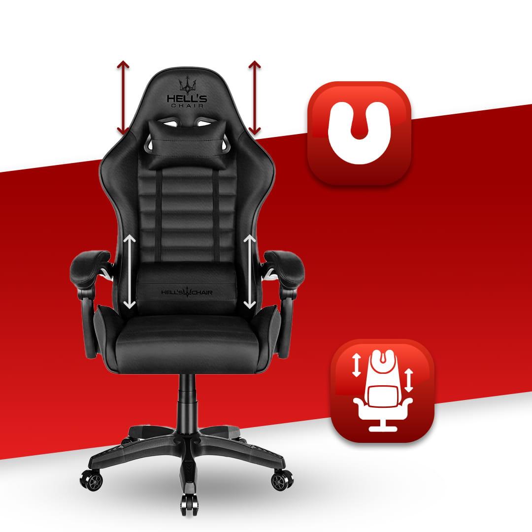 Комп'ютерне крісло HC-1003 Black Тканина