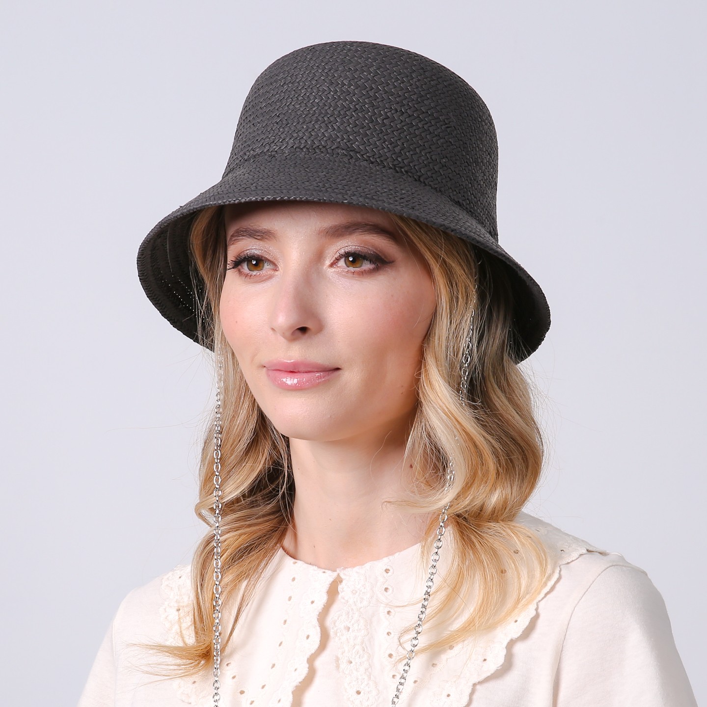 Панама женская LuckyLOOK Вилена One Size Черный 734-067