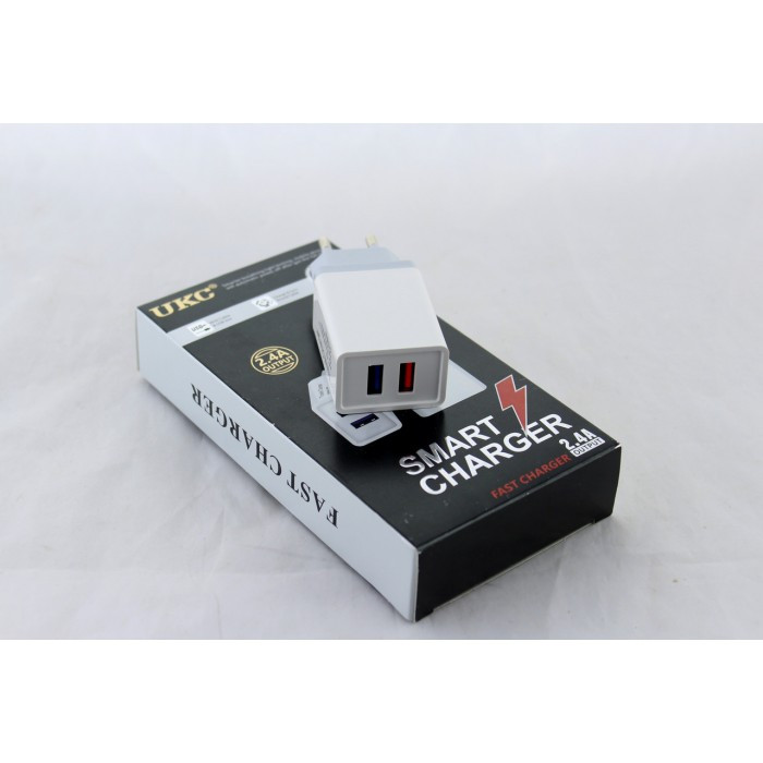 Адаптер UKC Fast Charge AR 4757 2USB Сетевое зарядное устройство 2 USB портами