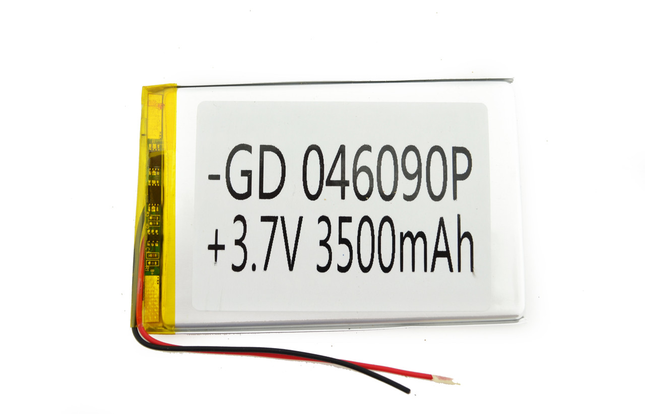 Универсальный литий-полимерный аккумулятор 3.7V 90 х 60 х 3 3500 mAh (hub_np2_0916)