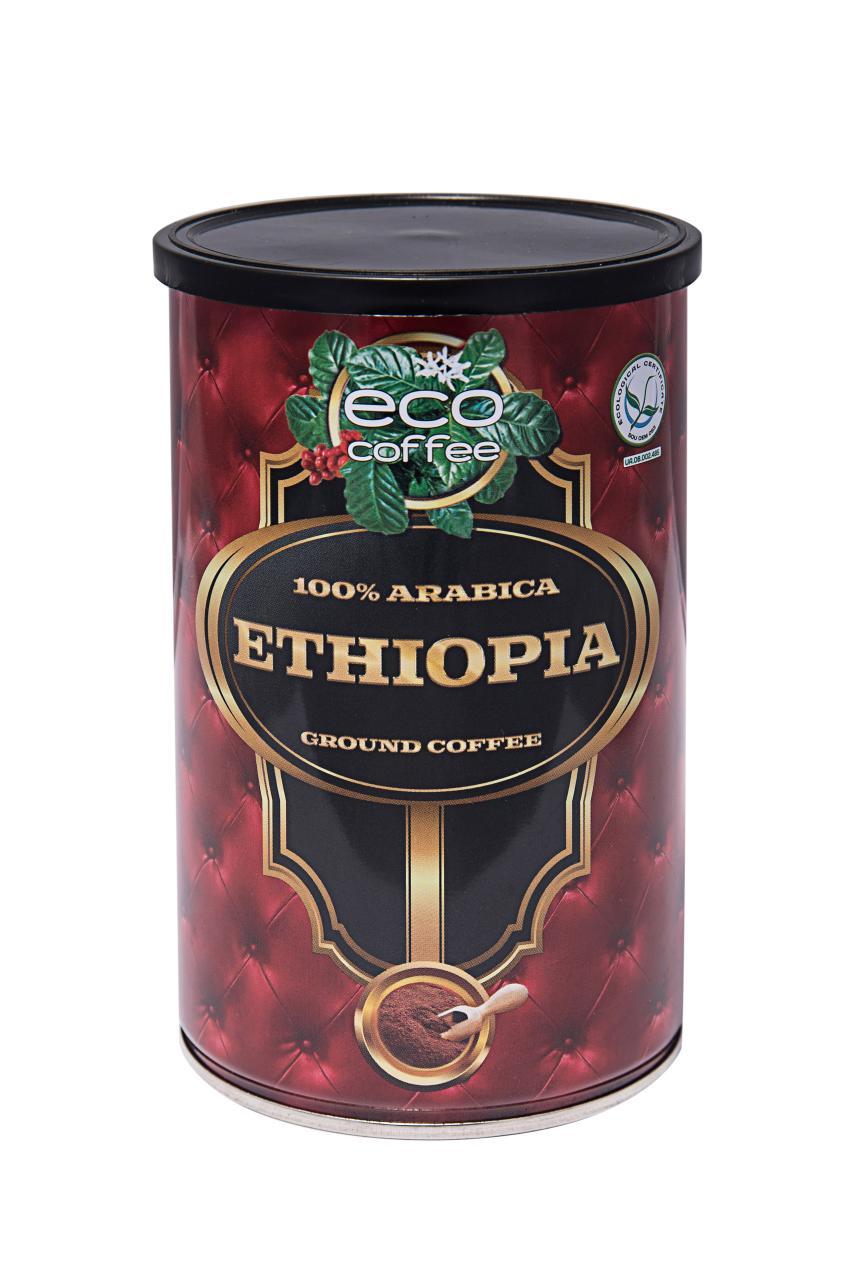 Кава мелена Jamero обжарена Арабіка Ефіопія банку 12 х 250 г (10000150)