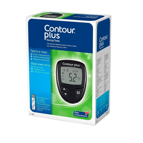 Глюкометр CONTOUR® PLUS (MM00226)