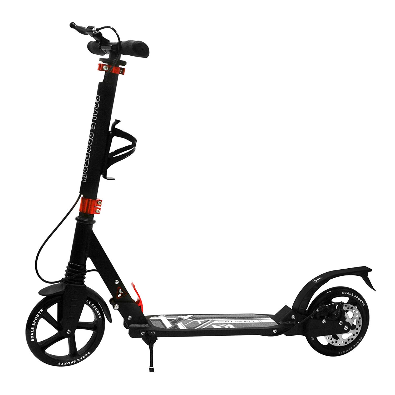 Самокат двухколесный Scale Sports SS-04 Черный