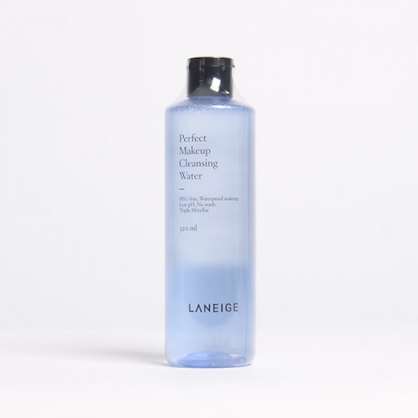 Зволожуюча слабокислотна міцелярна вода для очищення шкіри Laneige Perfect Makeup Cleansing Water 320 мл (8809585105894)