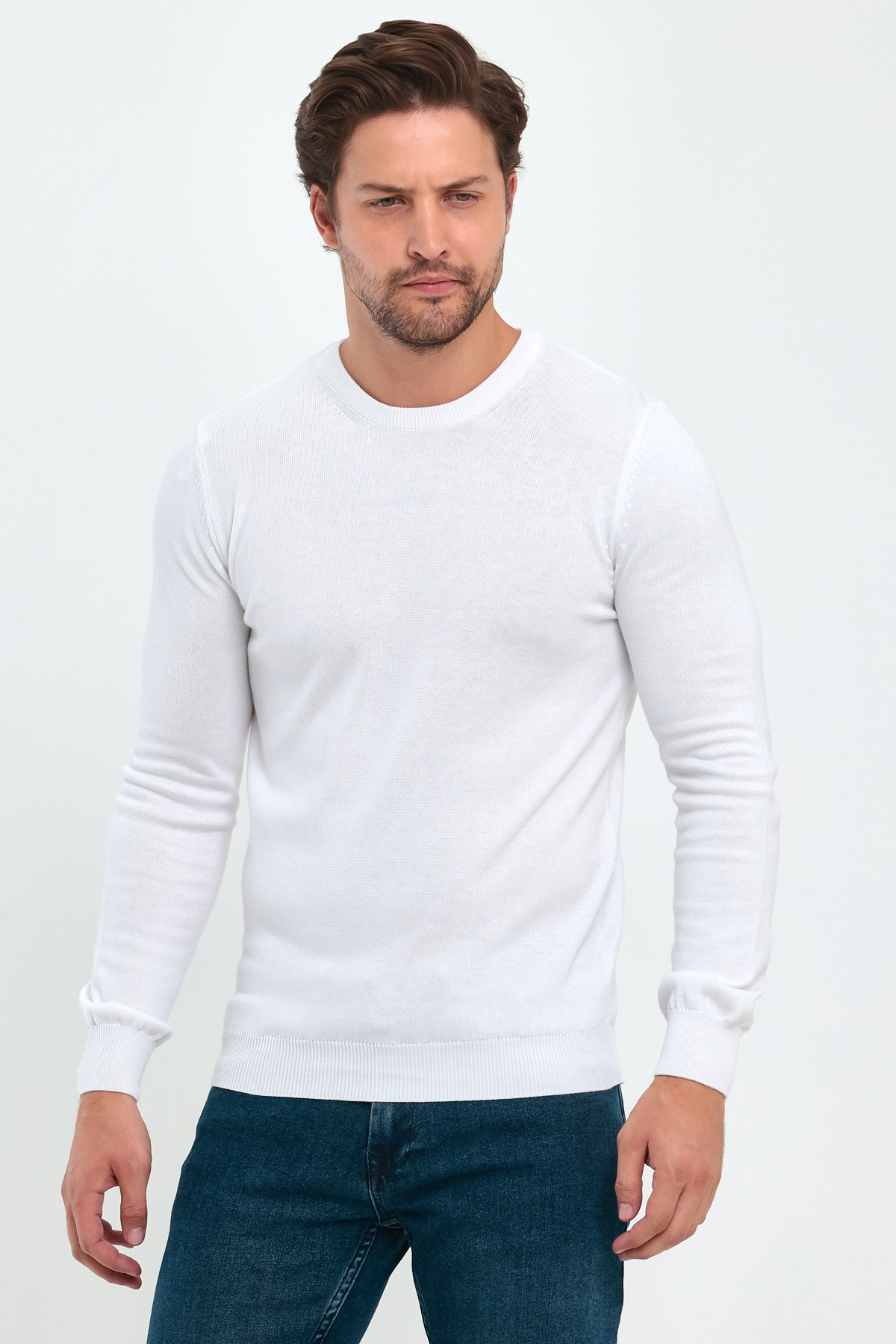 Свитер Trend Collection 191406-3 Белый L (64344)