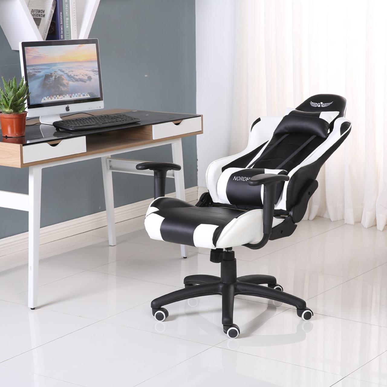 Комп'ютерне крісло для геймера NORDHOLD YMIR WHITE
