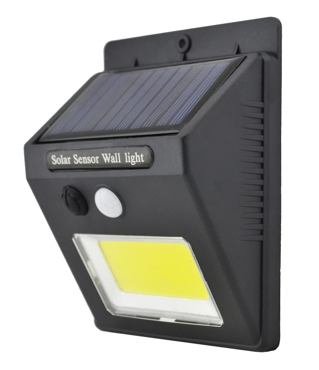 Світильник вуличний з датчиком руху та сонячною панеллю RIAS SH-1605 1PC 350 люмен Black (np2_4142)