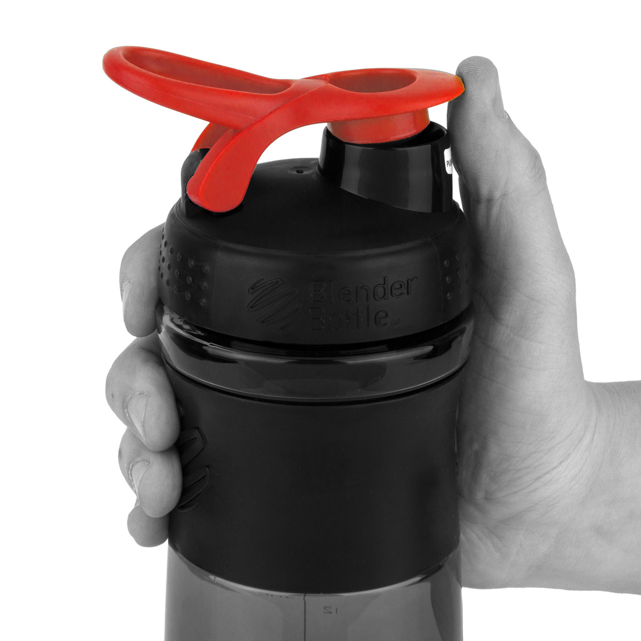 Шейкер спортивный бутылка Blender Bottle SportMixer 28oz/820ml Black/Red