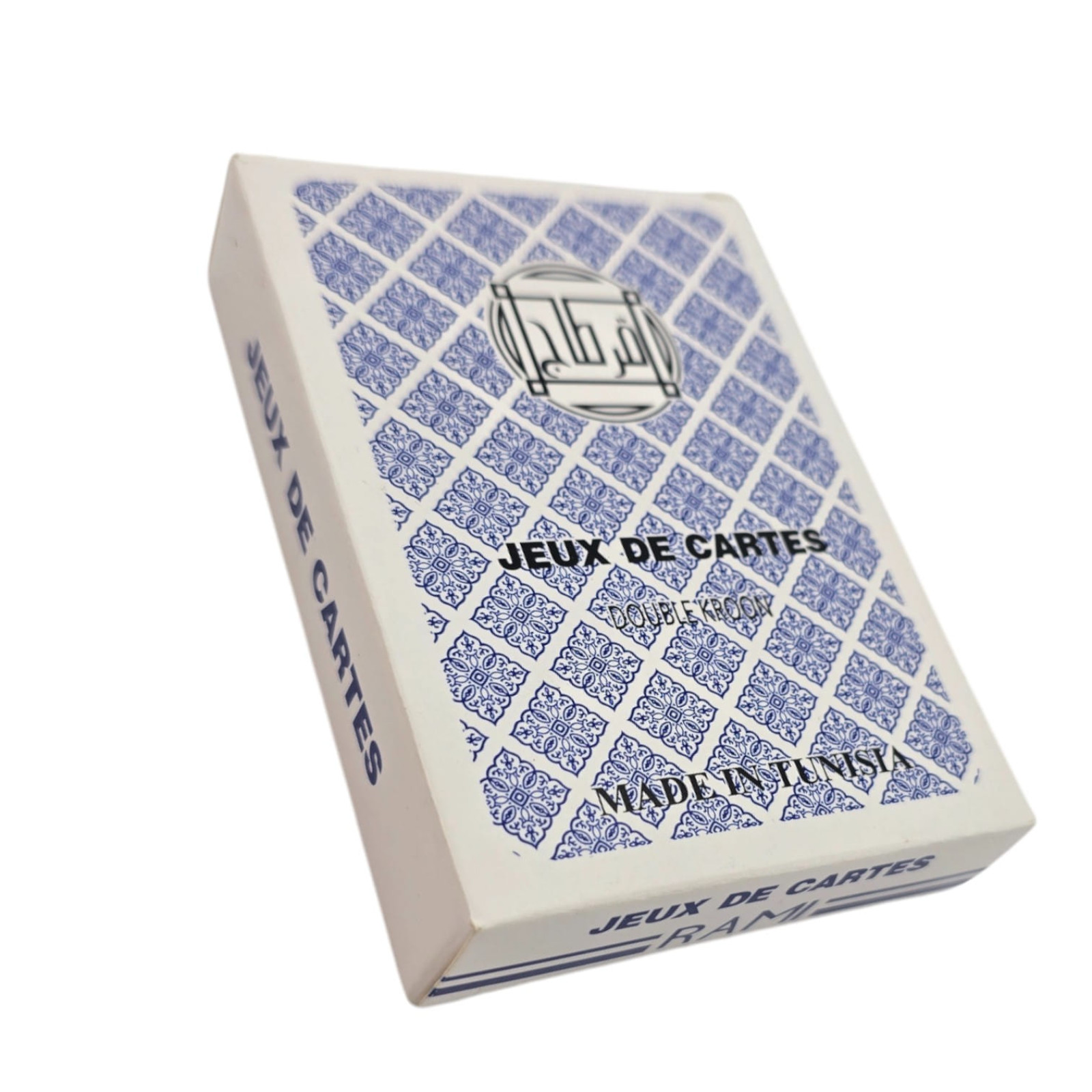 Карты игральные No Brand Jeux De Cartes Rami Синяя рубашка 63х88 мм Разноцветный (DN36199A)