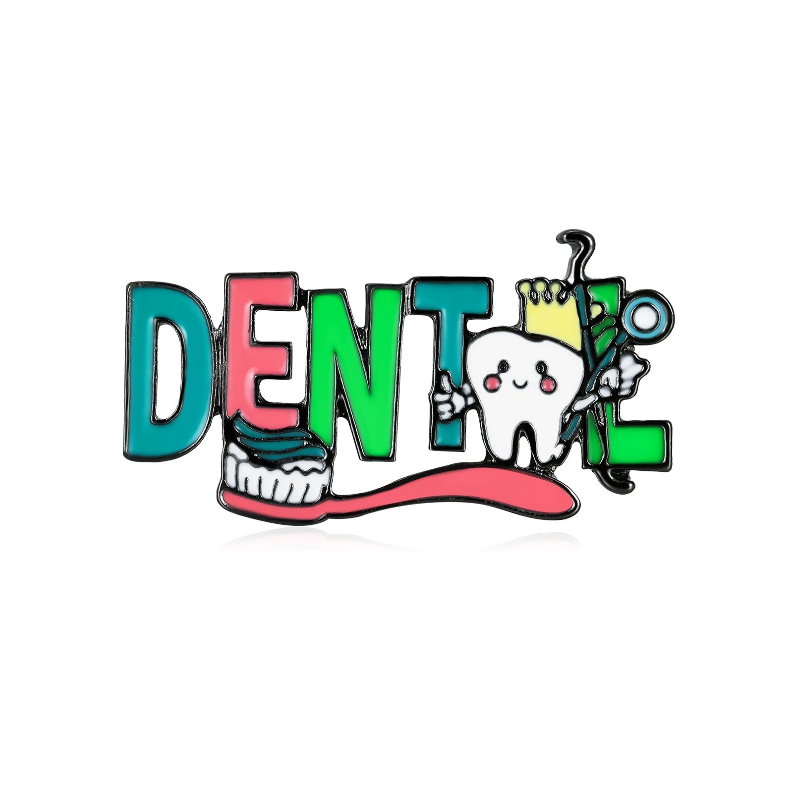 Значок-пин BROCHE Dental Разноцветный BRGV114631