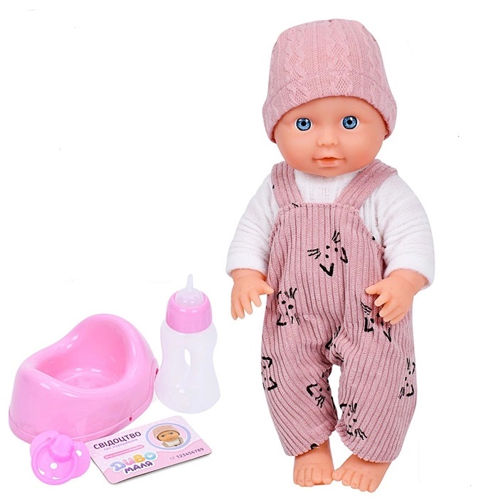 Пупс A-Toys Cute and Cuddly Чудо малыш 26 см Розовый (YL2425B-A-DM-UA)