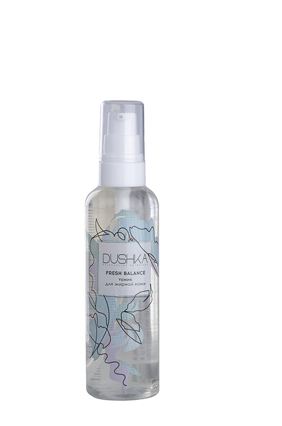 Тоник для жирной кожи Fresh balance Dushka 100 мл