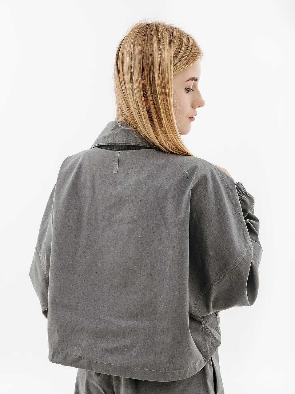 Женская Ветровка Nike W NSW TP RPSTP JKT Серый L (7dDV8487-050 L)