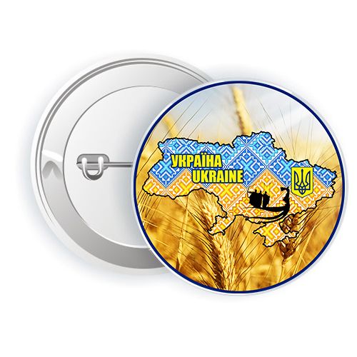 Значок MiC Карта Украины (UKR188)