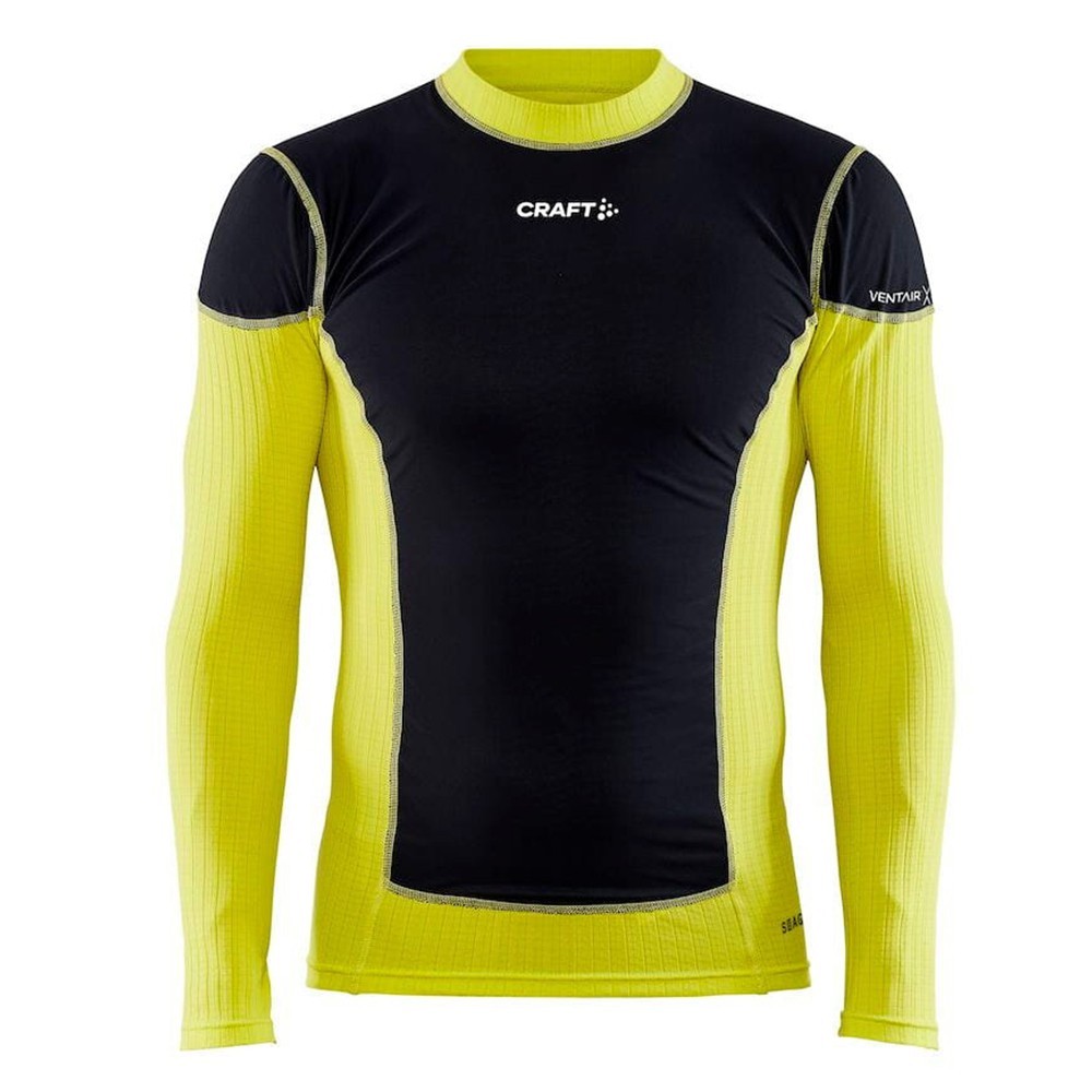 Термокофта Craft Active Extreme X Wind LS Man L Жовтий (1068-1909692 L 503985)