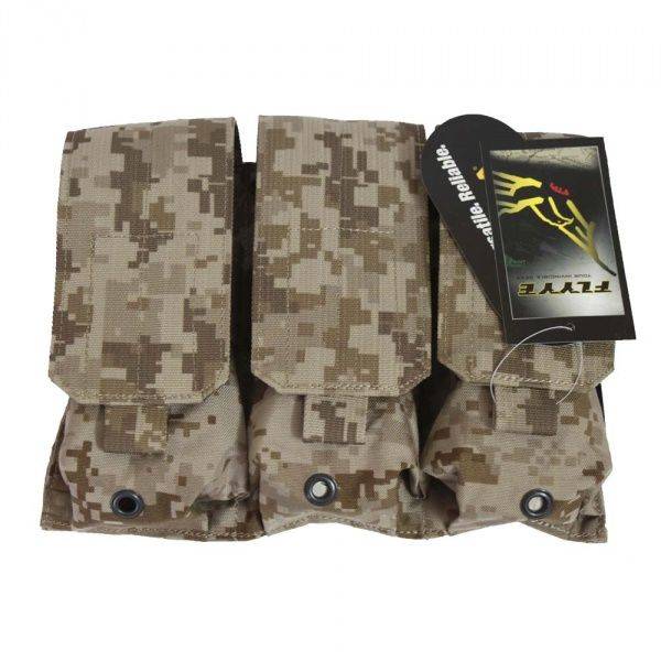 Результат Flyye Triple M4/M16 Mag Pouch AOR1 (FY-PH-M003-AOR1)