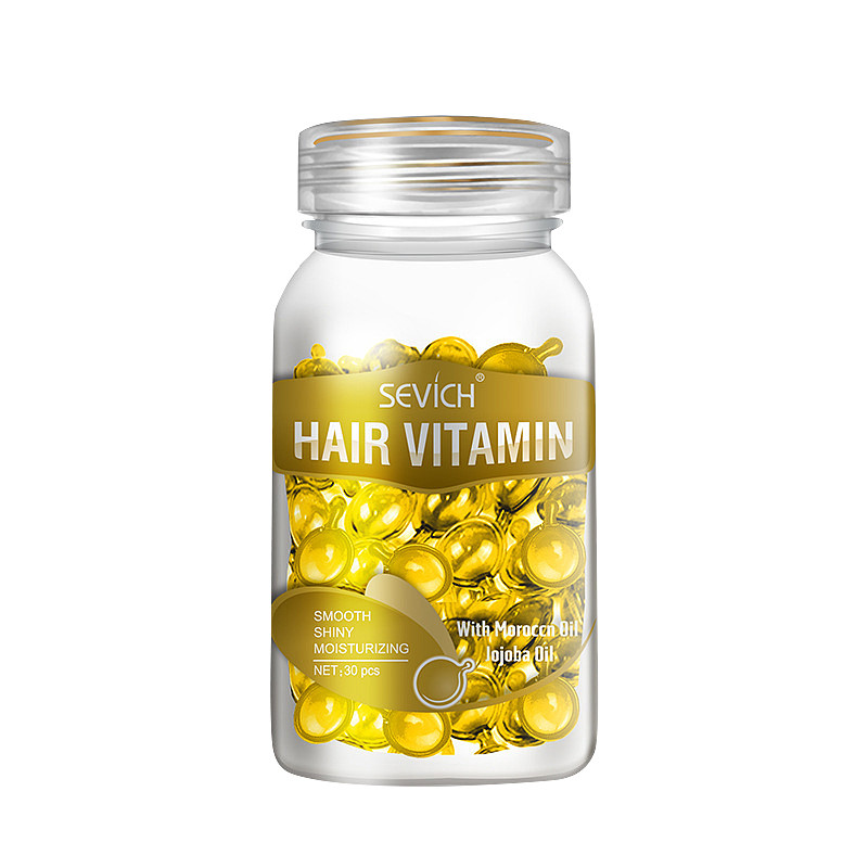 Капсули для ламкого та пористого волосся Sevich Hair Vitamin золоті 30 шт