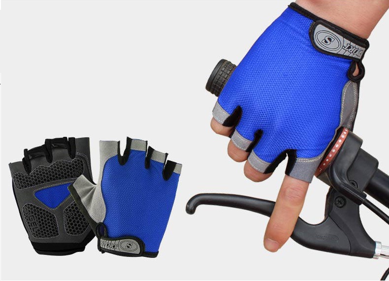 Велоруковицы без пальцев Rogtoy XL Blue (H050383)
