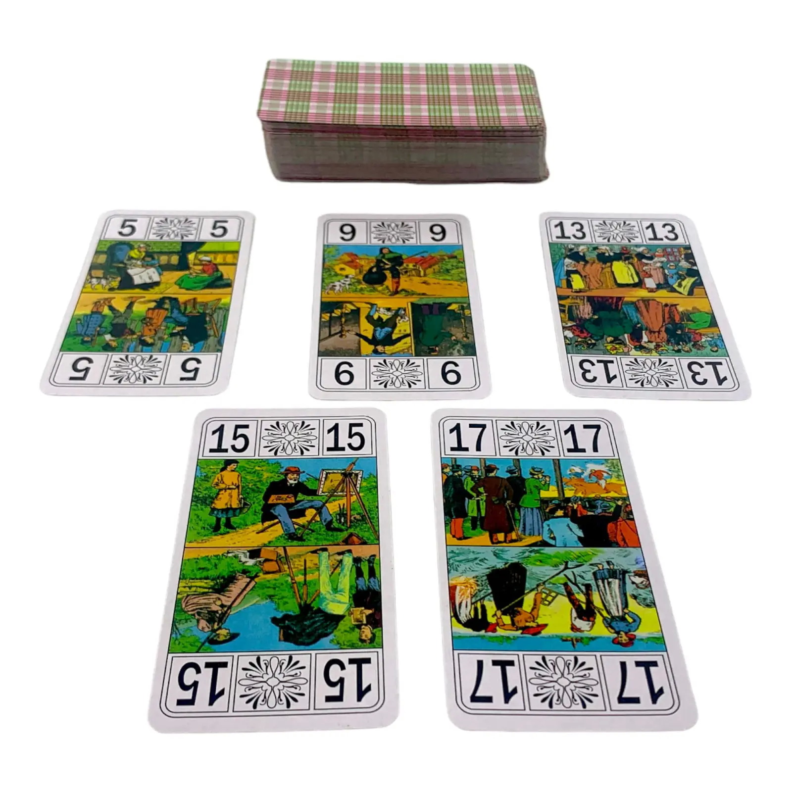 Карты для игры в тарок DUKE Tarot 78 карт Разноцветный (DN29753A)