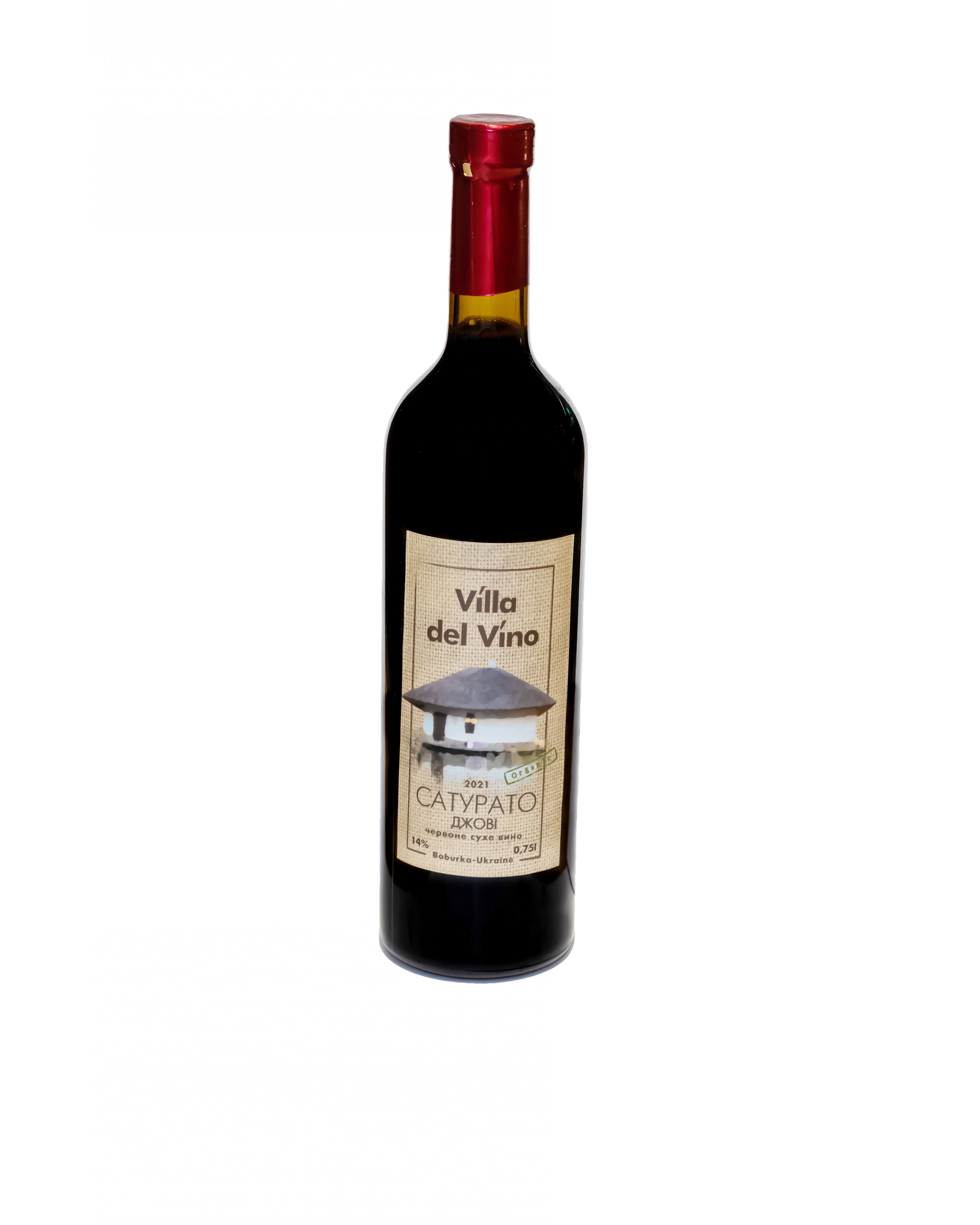 Вино Villa Del Vina Сатурато красное сухое 0.75 л 14%