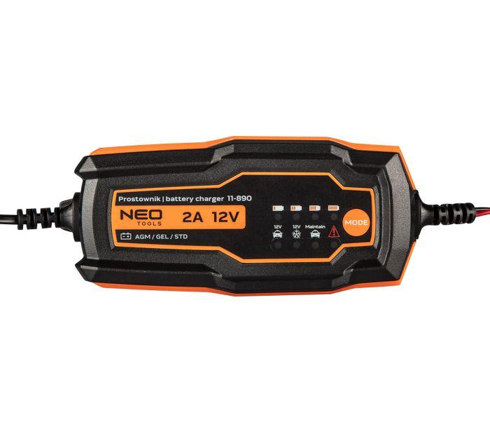 Зарядное устройство для аккумуляторов NEO tools STD/AGM/GEL 11-890 4-60 А/ч