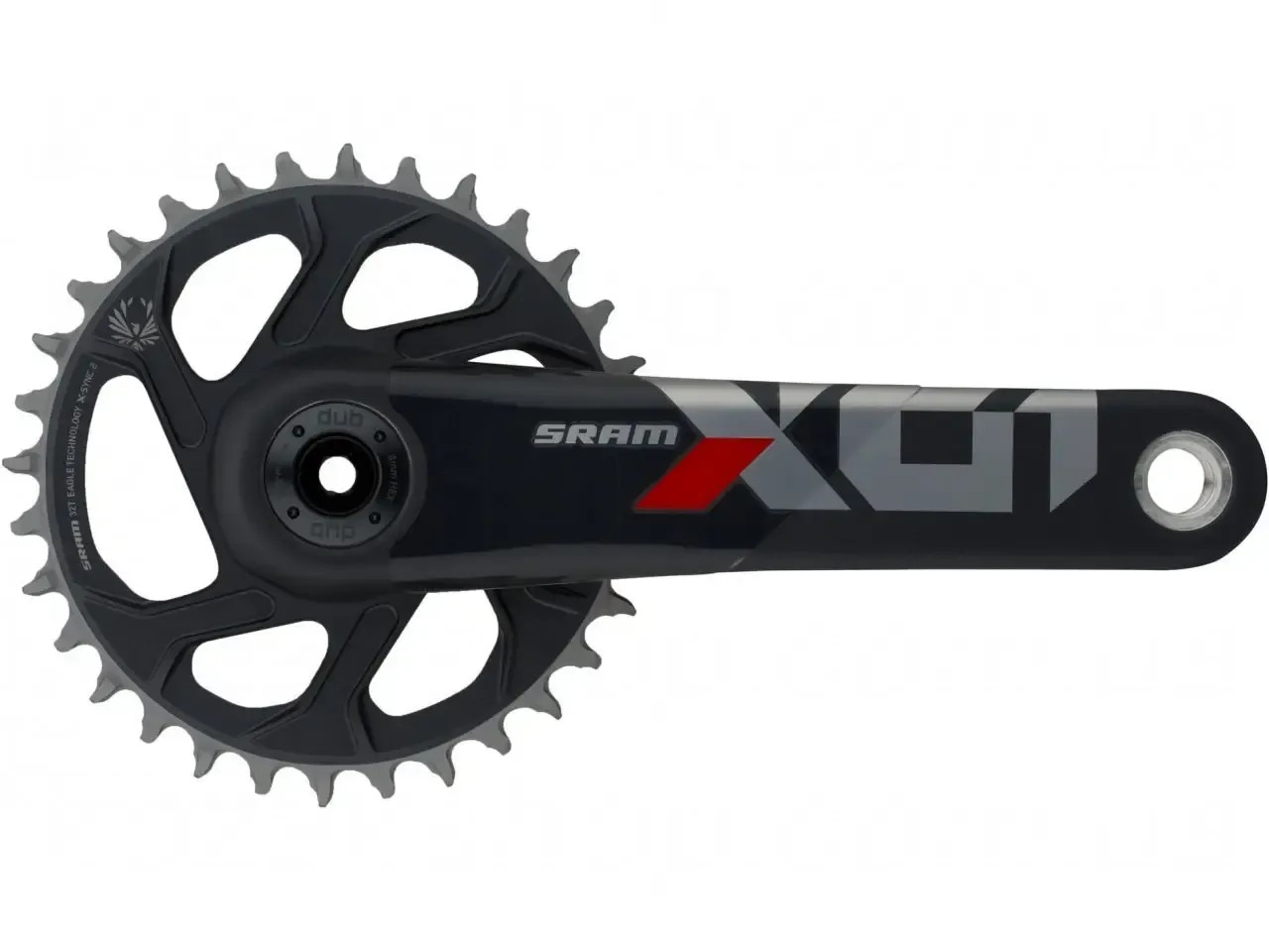 Шатуни Sram Set X01 Eagle DUB 12s 170 w Direct Mount 32T X-SYNC 2 Chainring Lunar Oxy (1052-00.6118.603.009)