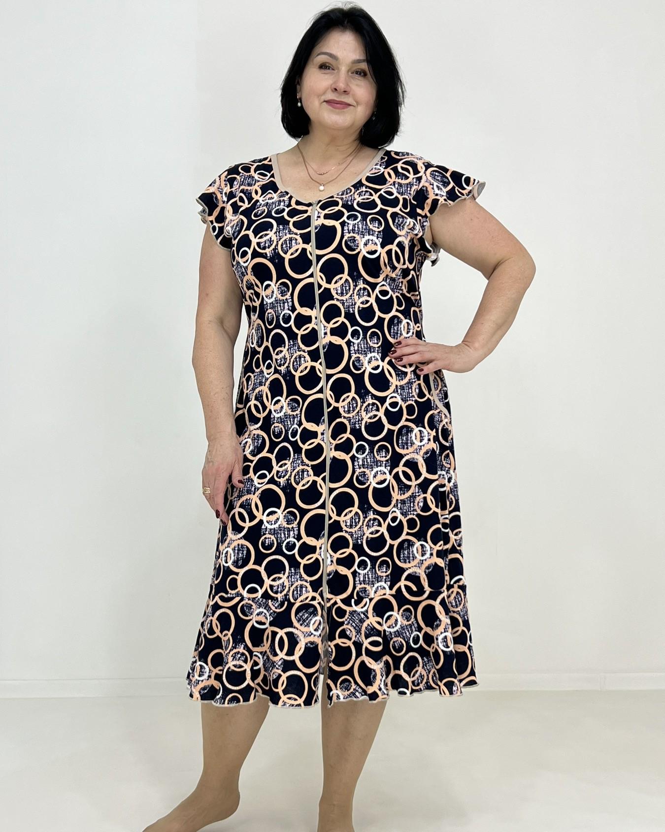 Халат женский Triko 48-50 Разноцветный (38491317-1)