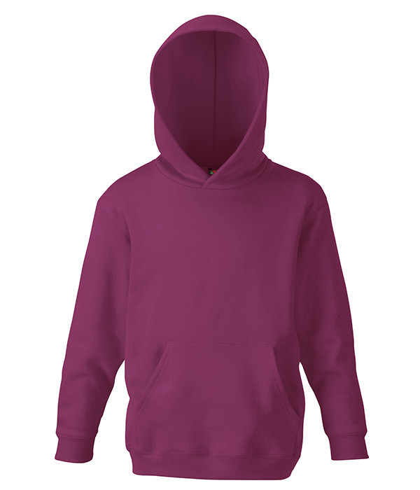 Худі Fruit of the Loom Cl. hooded sweat kids 164 см Бордовий (062043041164)