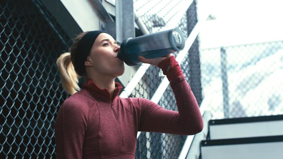 Шейкер спортивний Blender Bottle Pro45 1270ml Grey White (1838398009)