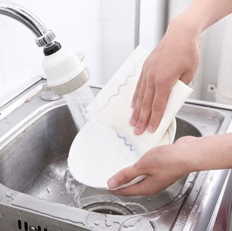 Аэратор для крана, смесителя MHZ Water pressure for tap 7129, белый с бежевым