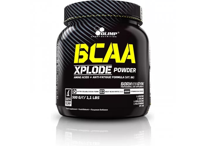 Аминокислота BCAA для спорта Olimp Nutrition BCAA Xplode 500 g /50 servings/ Cola