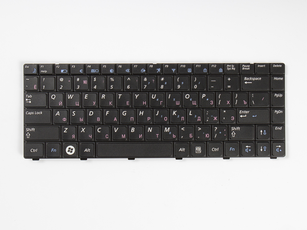 Клавіатура для ноутбука Samsung R520/R522/R550 Чорна (A2238)