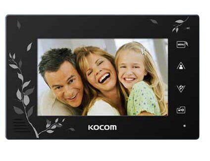 Відеодомофон Kocom KCV-A374SDLE Black