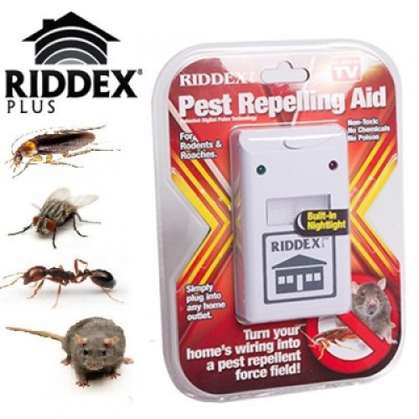 Електромагнітний відлякувач мишей Riddex Pest Repelling