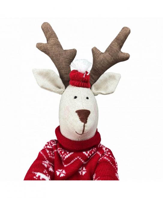 Интерьерная игрушка Прованс Олень Deer Joe 45 см Разноцветный (2077)