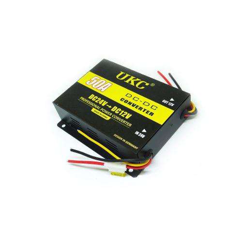 Перетворювач автомобільний інвертор UKC GS-D50A DC/DC 24v-12v 50A